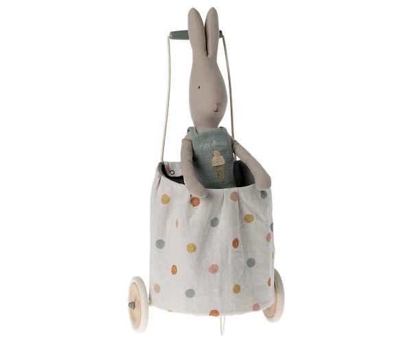 Trolley, Multi dots - Blue