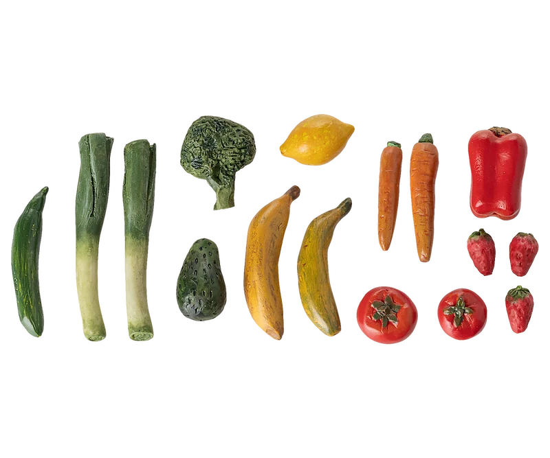 Veggies and fruits, Miniature