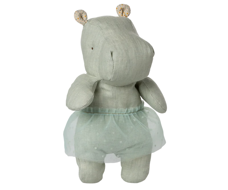 Hippo w. skirt, Small - Mint