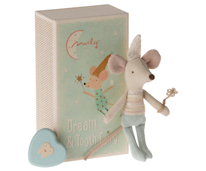 Tooth Fairy Mouse, Little Brother in Match Box