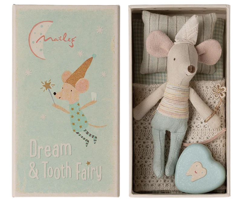 Tooth Fairy Mouse, Little Brother in Match Box