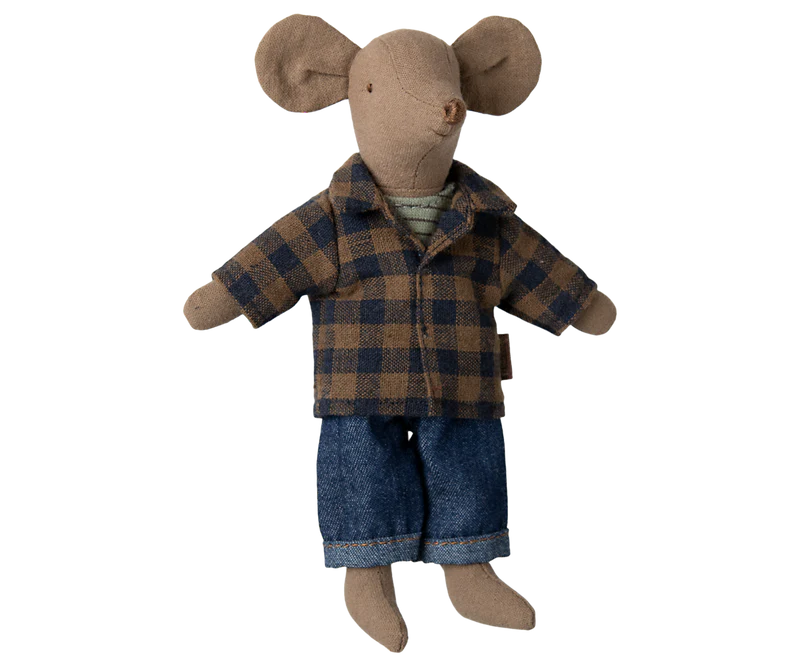 Dad mouse - Light brown