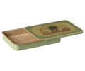 Metal box w. sliding lid, Jumbo coins
