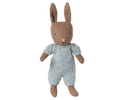 Rabbit, Micro - Brown - Blue knitted suit