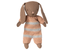 Bunny, Micro - Brown - Dusty rose knitted suit