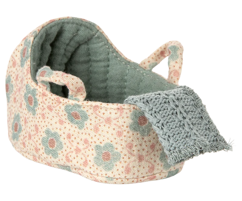 Carry cot, Baby mouse - Blue