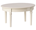Vintage dining table, Mouse - Off white