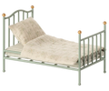 Vintage single bed, Mouse - Mint
