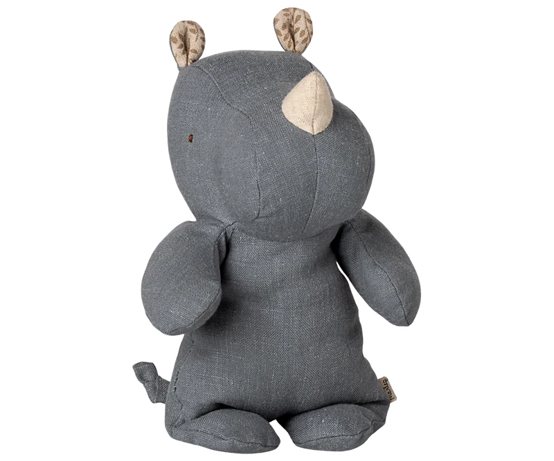 Rhino, Small - Dusty blue