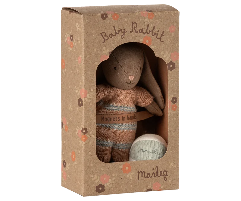 Bunny set, Micro - Brown - Dusty rose
