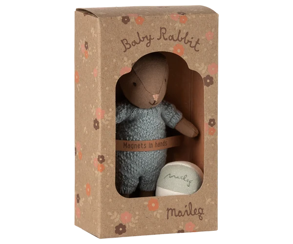 Rabbit set, Micro - Brown - Blue