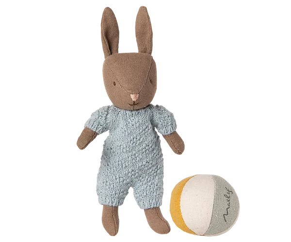 Rabbit set, Micro - Brown - Blue