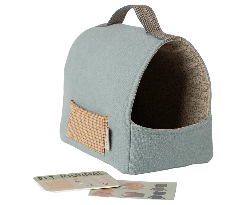 Pet Carrier - Dusty blue