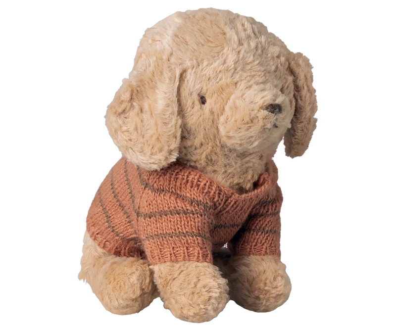 Puppy supply, Small, Knitted sweater - Coral