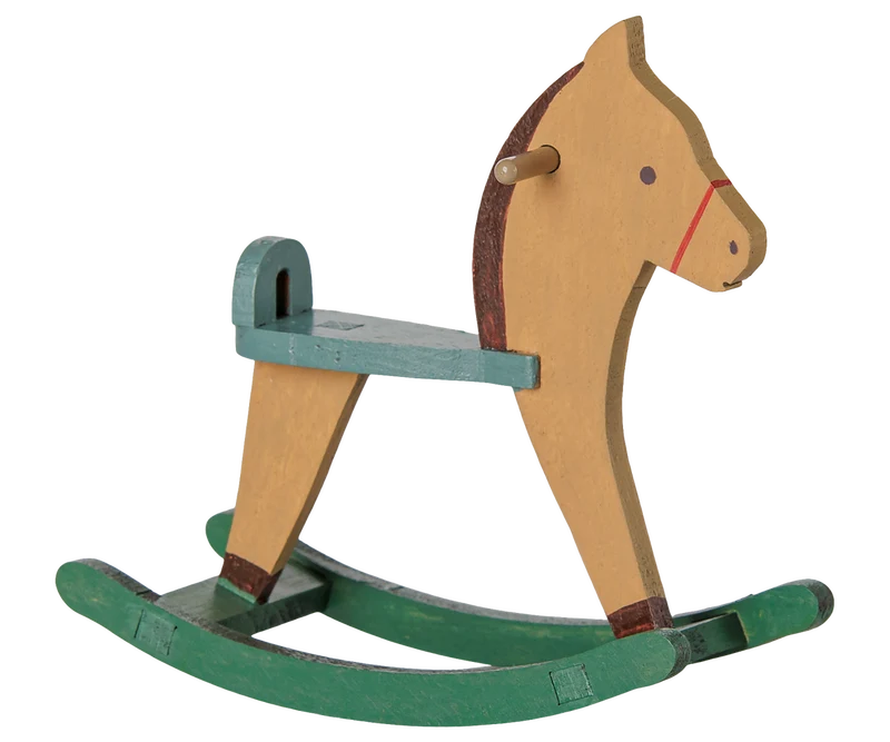 Rocking horse, Mouse - Light brown