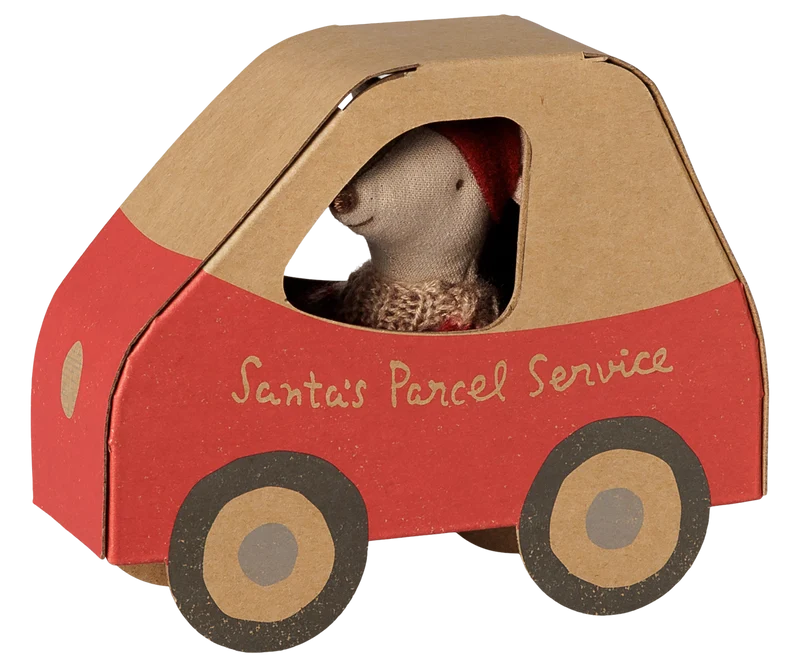 Christmas mouse, Little sister in car box COMING SOON