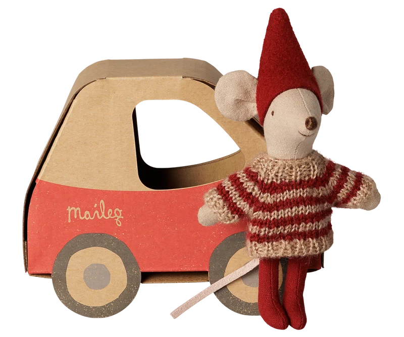 Christmas mouse, Little sister in car box COMING SOON
